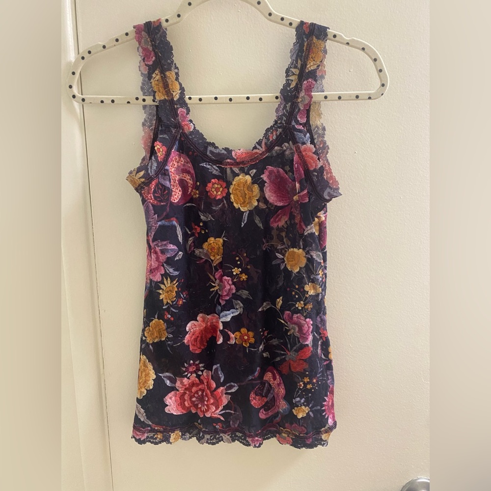 Hanky Panky Lace Tank - Size Small